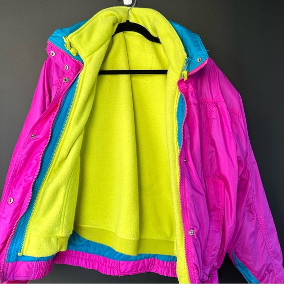 Vintage women’s Edelweiss Ski Jacket with Fleece jacket lining - Picture 2 of 8